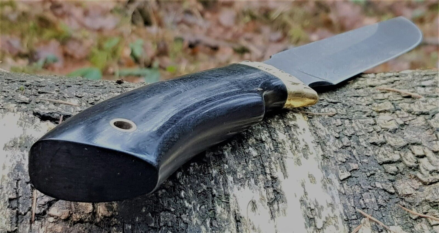 A.Marushin  Outdoor Jagdmesser Damaszener Stahl Handarbeit