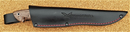 H12MF Stahl Outdoor Jagd Messer Yasniy Sokol Russland Handarbeit HRC 61 Коршун