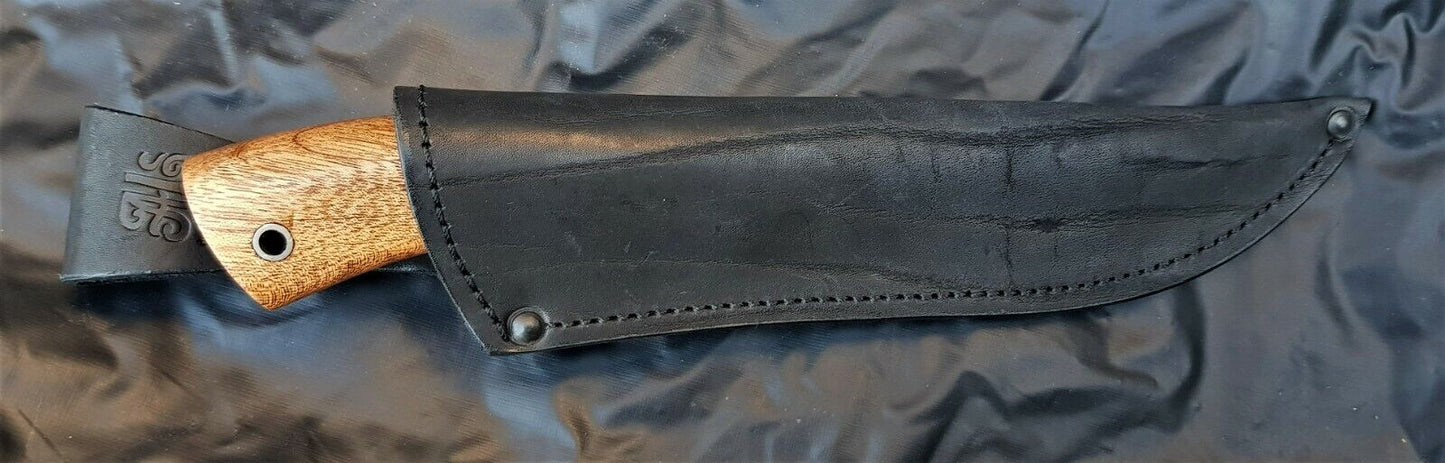 Outdoor Jagd Messer Damast Stahl HRC 62 Handarbeit A.Maruschin Russland Куница